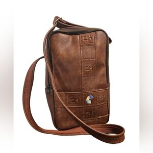 [Kodak] Retro Camera Crossbody Vintage Bag Soft Faux Leather & Interior Faux Fur